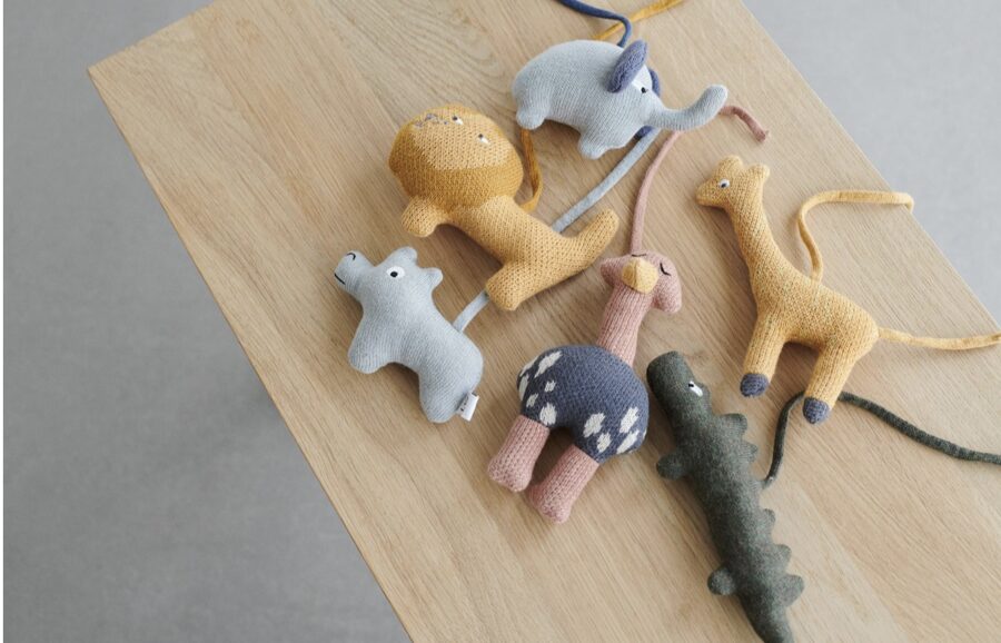 Liewood Helmut pakabinamų žaislų rinkinys Safari Mix